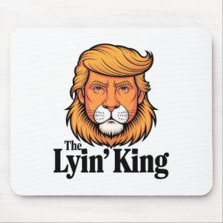 Tapis De Souris Président Trump se moquant du roi menteur 