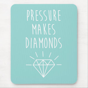 Tapis De Souris Pression Fait Citer Les Diamants