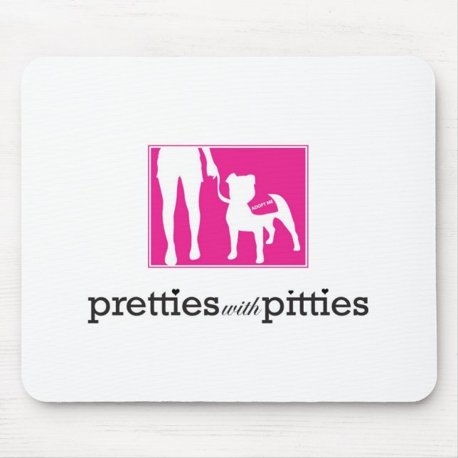 Tapis De Souris Pretties avec Pitties (Devant)