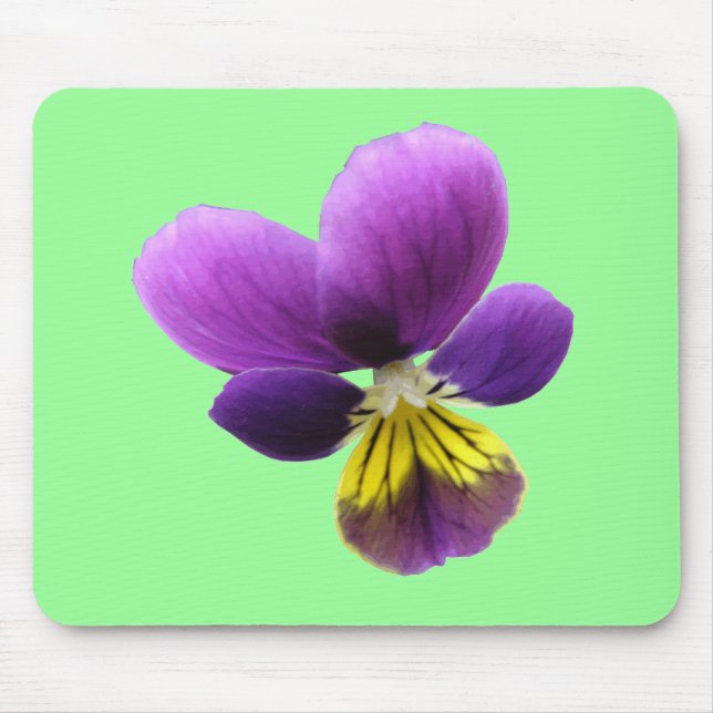 Tapis De Souris Pretty Pansy Mousepad (Devant)