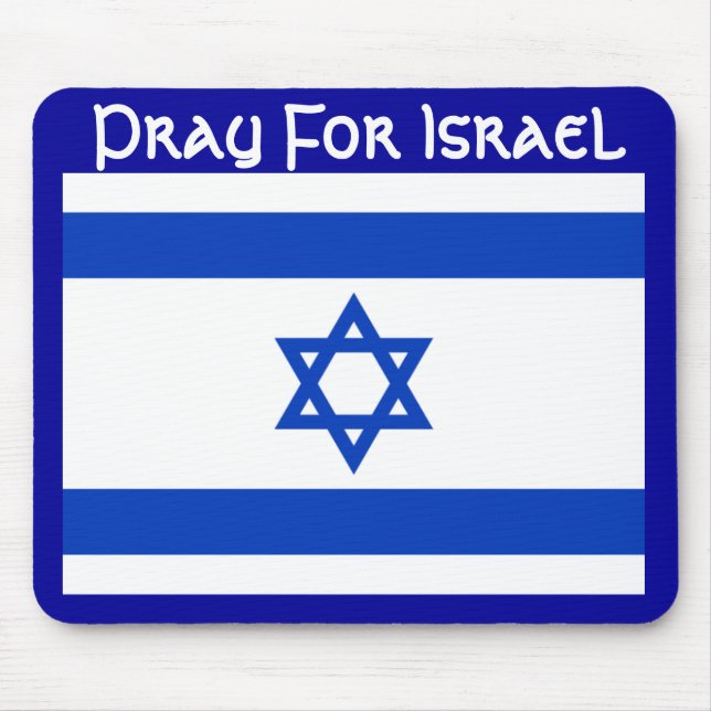 Tapis De Souris Priez Israël (Devant)