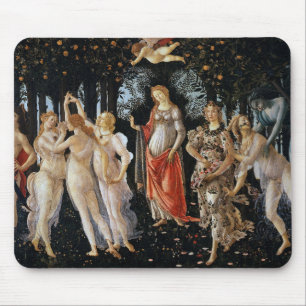 Tapis De Souris Primavera, Sandro Botticelli, 1482