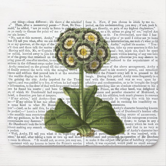 Tapis De Souris Primula Auraria Bleu (Devant)
