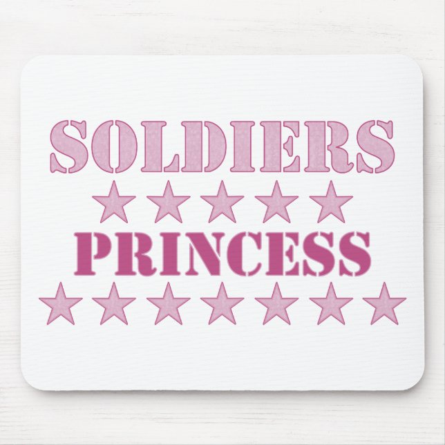 Tapis De Souris Princesse de soldats (Devant)