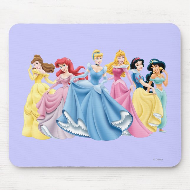 Tapis De Souris Princesse Disney | Tenir les robes (Devant)