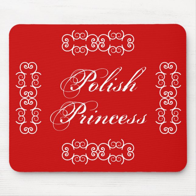 Tapis De Souris Princesse polonaise (Devant)