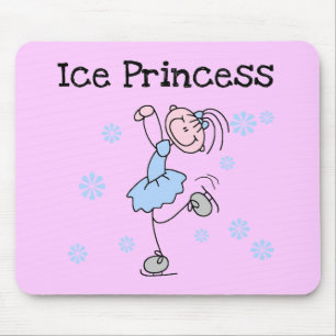 Tapis De Souris Princesse Tshirts et cadeaux de patinage de glace