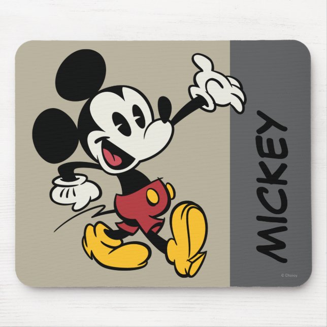 Tapis De Souris Principaux raccourcis Mickey | Classique Mickey (Devant)
