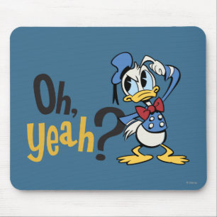 Tapis De Souris Principaux raccourcis Mickey   Donald Tête à gratt