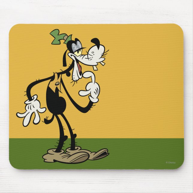 Tapis De Souris Principaux raccourcis Mickey | Goofy Grin (Devant)