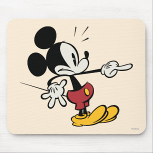 Tapis De Souris Principaux raccourcis Mickey   Mickey Pointing Out