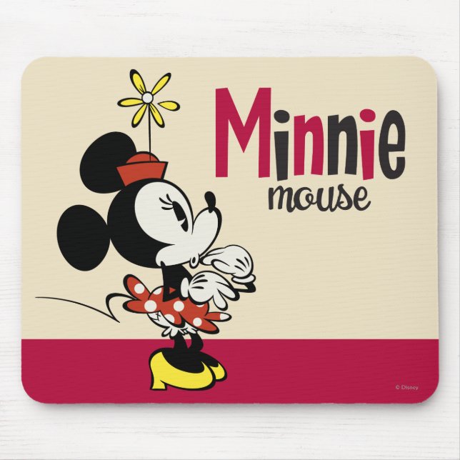 Tapis De Souris Principaux raccourcis Mickey | Minnie main à face (Devant)