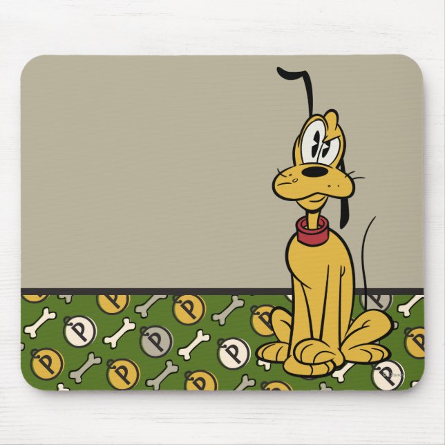 Tapis De Souris Principaux raccourcis Mickey | Pluto (Devant)