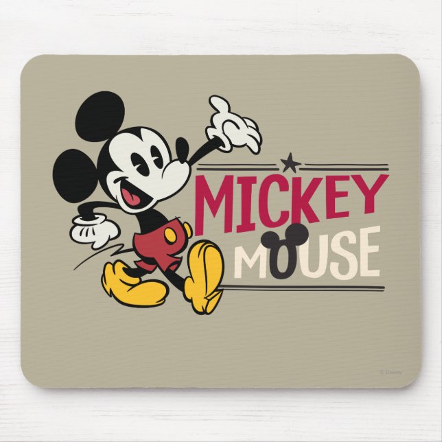 Tapis De Souris Principaux raccourcis Mickey | Strutting (Devant)