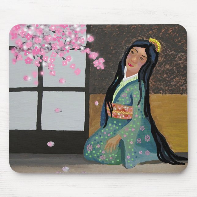 Tapis De Souris Printemps au Japon (Devant)