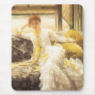 Tapis De Souris Printemps (Bord de mer) de James Tissot, Portrait 