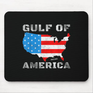 Tapis De Souris Pro-Trump Amérique Du Golfe Patriotique Officiel D