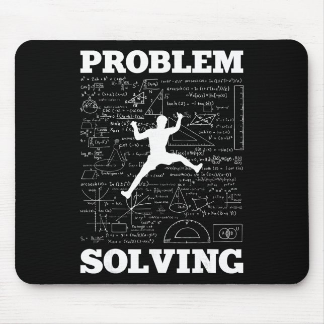 Tapis De Souris Problem Solving Climber Rock Climbing Bouldering P (Devant)