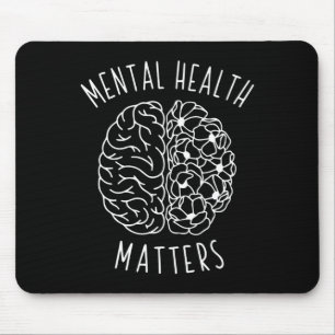 Tapis De Souris Problème de santé Cerveau humain Graphique Esprit 