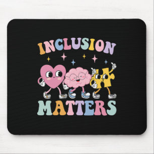 Tapis De Souris Problèmes d'inclusion super Sensibilisation sur l'