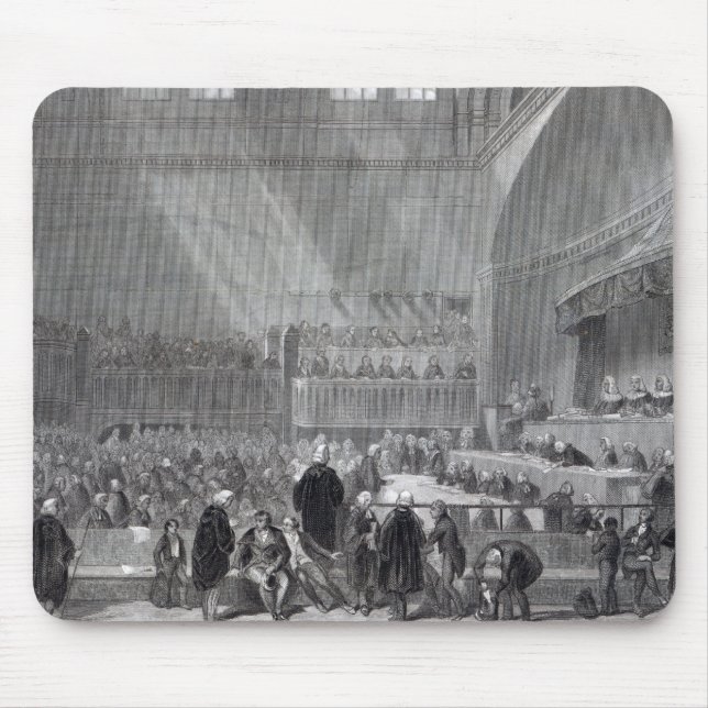 Tapis De Souris Procès debout de Daniel O'Connell en 1844 (Devant)