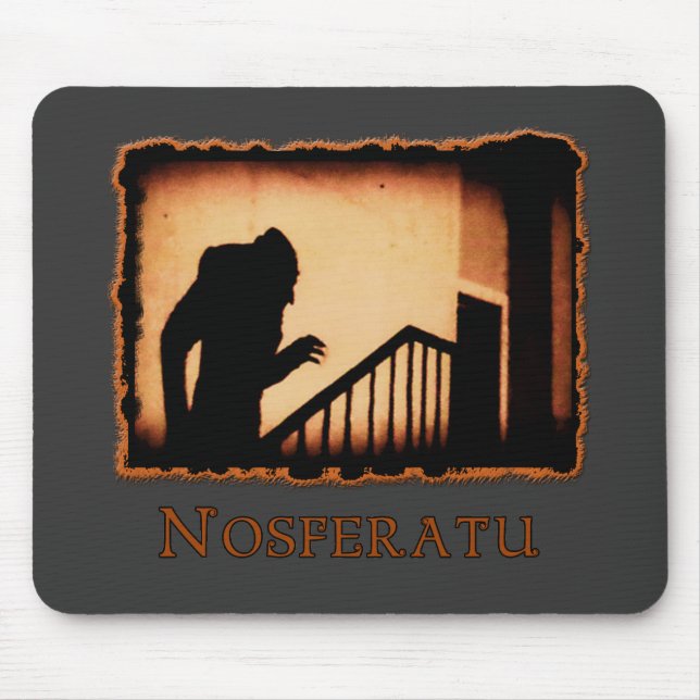 Tapis De Souris Produits Nosferatu Scary Vampire (Devant)