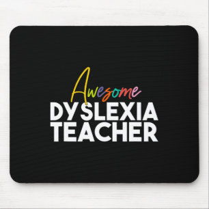 Tapis De Souris Professeur de dyslexie