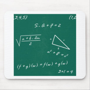 Tapis De Souris professeur de mathématiques algebra geek