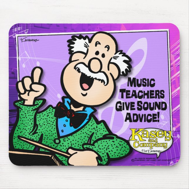 Tapis De Souris Professeur de musique (Devant)