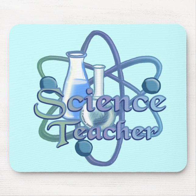 Tapis De Souris Professeur de sciences (Devant)