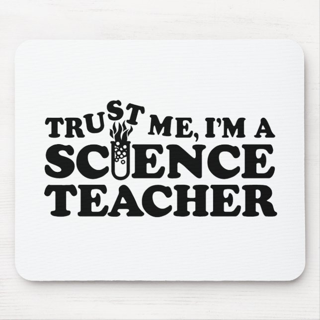 Tapis De Souris Professeur de sciences (Devant)