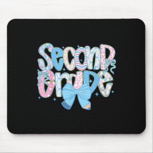 Tapis De Souris Professeurs de Floral de Rentree Scolaire de Deuxi