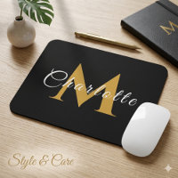 Tapis de souris professionnel avec marquage person
