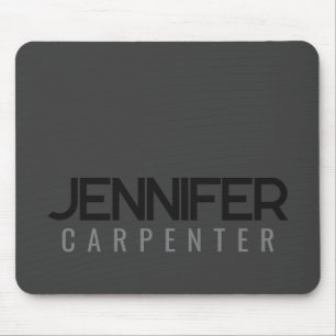 Tapis De Souris Professionnel élégant moderne minimaliste ajouter 