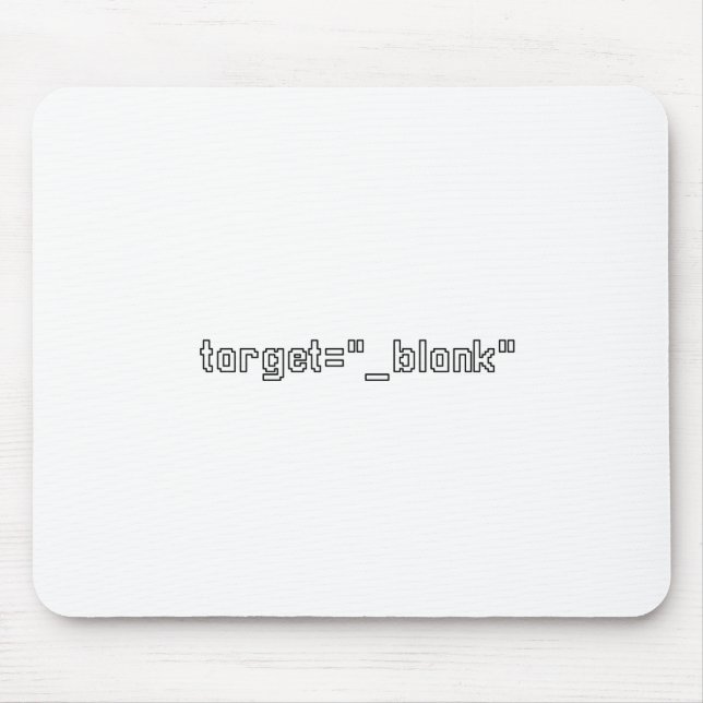 Tapis De Souris programmeur target="_blank" (Devant)