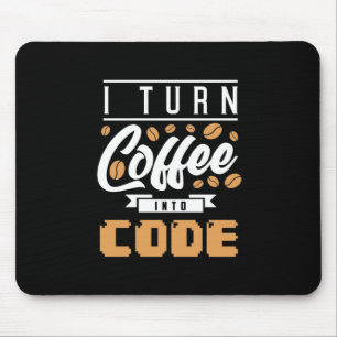 Tapis De Souris Programmeur Transformez Le Café En Code
