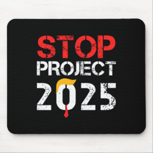 Tapis De Souris Projet de Trump 2025 contre Trump 3