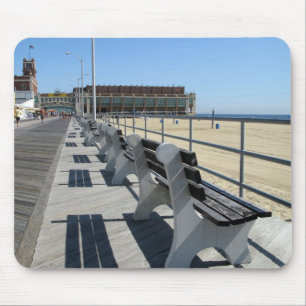 Tapis De Souris Promenade du parc NJ d'Asbury