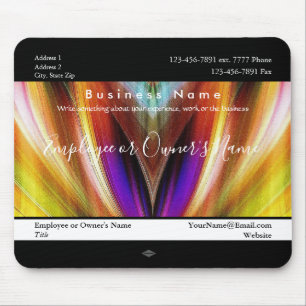 Tapis de souris promotionnel couleur radieuse