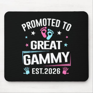 Tapis De Souris Promu en grande Mammy Est 2026 Annonce de grossess