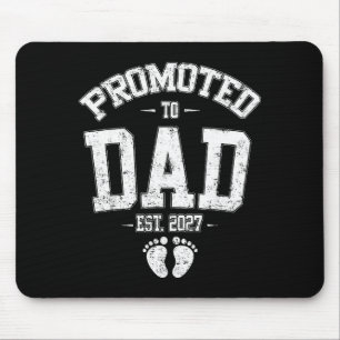 Tapis De Souris Promu Papa Est 2027 Nouvelle Maman Papa Fête Des P