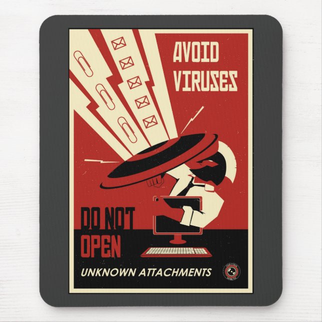 Tapis De Souris Propagande de bureau : Téléchargements (Devant)