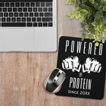 Propulsé Par Protein Stylish Black