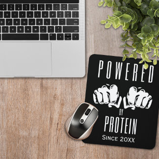 Tapis De Souris Propulsé Par Protein Stylish Black