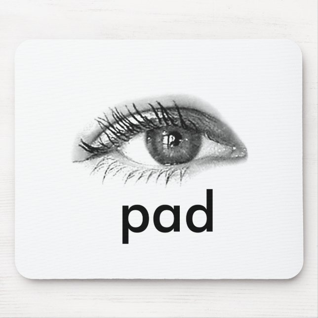Tapis De Souris protection d'oeil (Devant)