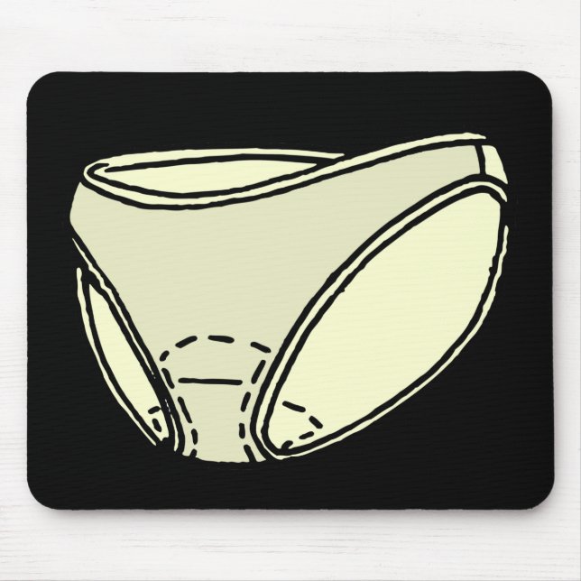 TAPIS DE SOURIS PROTECTIONS MENSTRUELLES DANS UNDERWARE (Devant)
