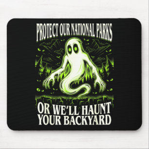 Tapis De Souris Protéger les parcs nationaux ou hanter les hommes 