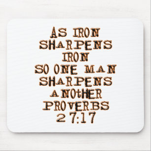 Tapis De Souris Proverbes 27:17