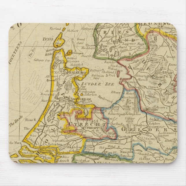 Tapis De Souris Provinces unies 3 (Devant)