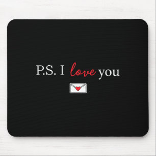 Tapis De Souris Ps journée de l'amour Saint-Valentin cœur violet f